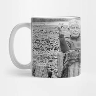 Anthony Bourdain Whimsical Mug